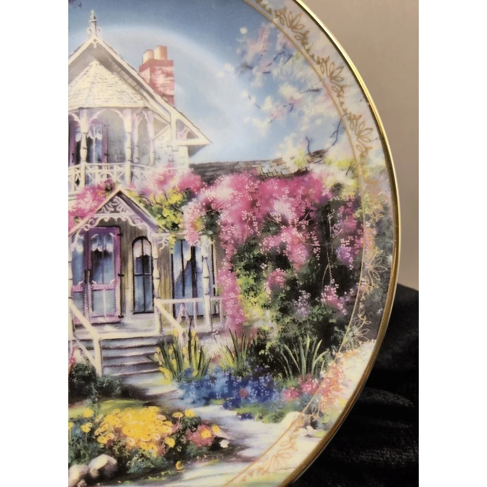 1993 Limited Edition Numbered 145 Porcelain Collectible Plate By Marty Bell B#32